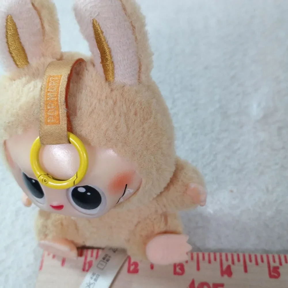 POP MART Labubu The Monsters Exciting Macaron Soymilk Plush Pendant Keychain